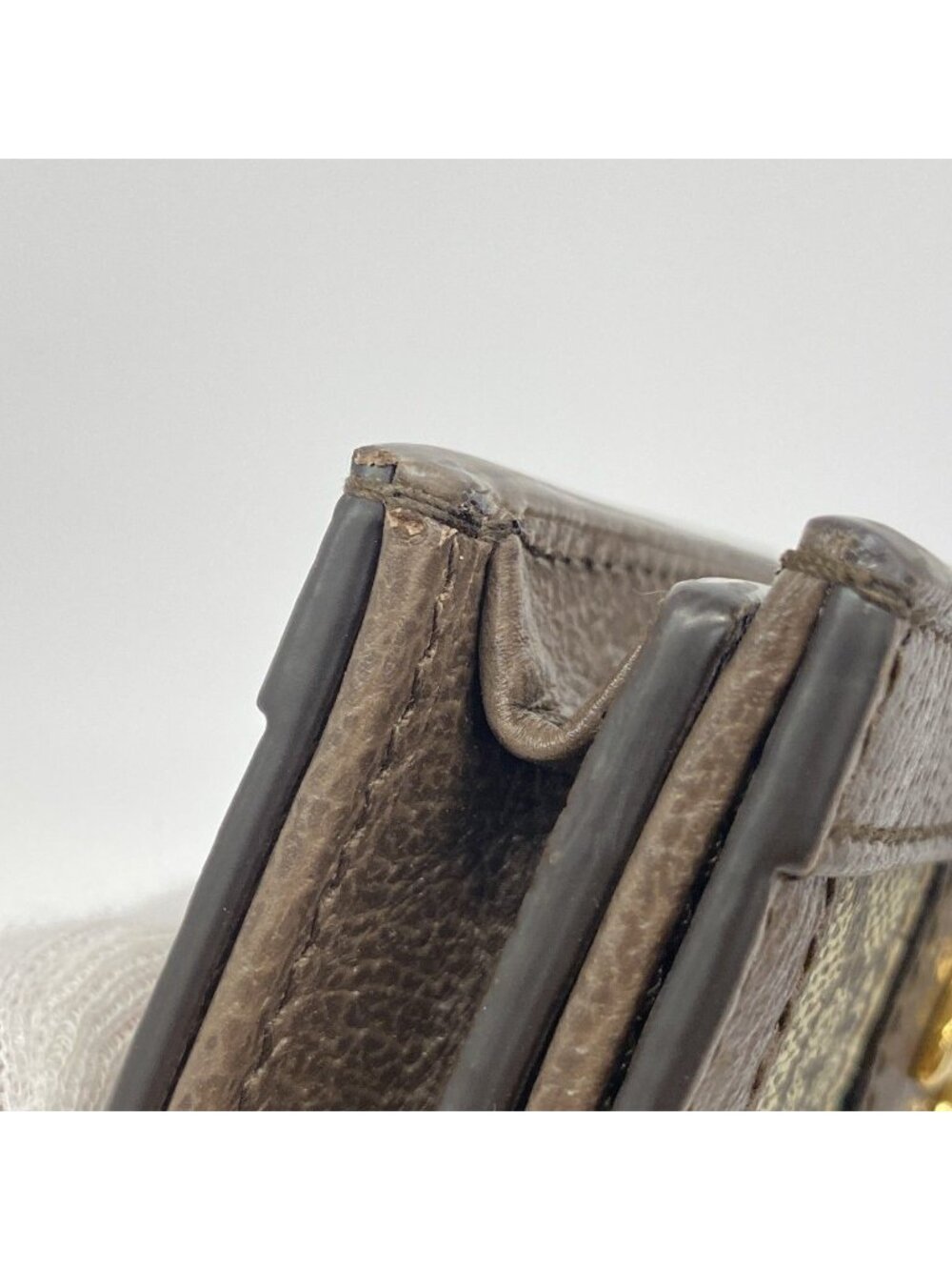 Gucci Wallet Ophidia Brown Gold - Picture 5 of 6
